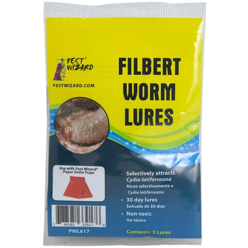 Pest Wizard Filbert Worm Lure 3-Pack -Plant Seeds Sales Pest Wizard Filbert Worm Lures 1