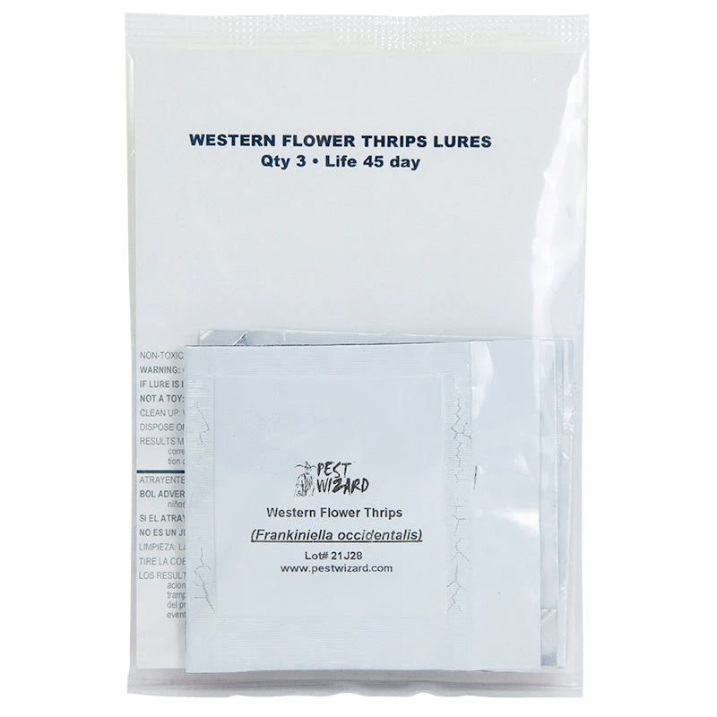 Pest Wizard Western Flower Thrips Lure 3-Pack 4 Pest Wizard Western Flower Thrips Lure 3-Pack - Image 2