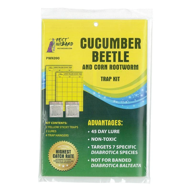 Pest Wizard Cucumber Beetle Trap Kit 3 Pest Wizard Cucumber Beetle Trap Kit